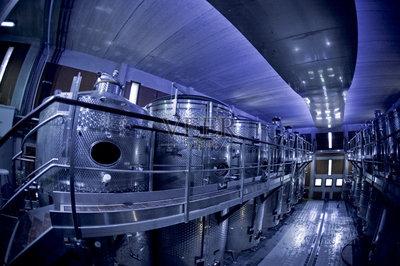 葡萄酒廠,現代,倉庫,農業,工廠